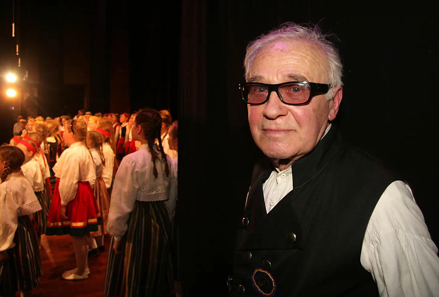 Voldemar Berelkovski 2013. aastal Jõhvi gümnaasiumi laulu- ja tantsupeol.