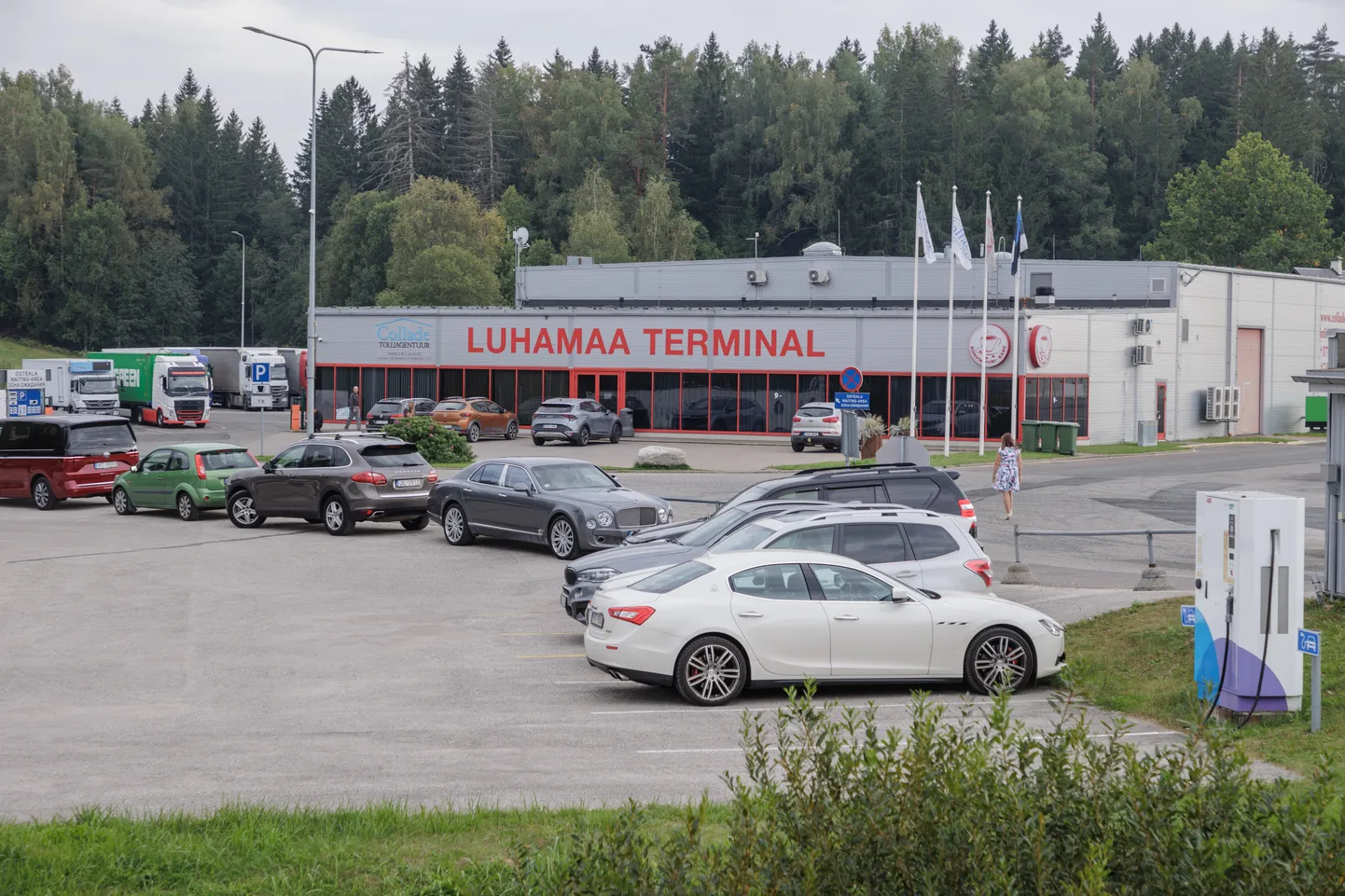 Luhamaa piiripunkt.