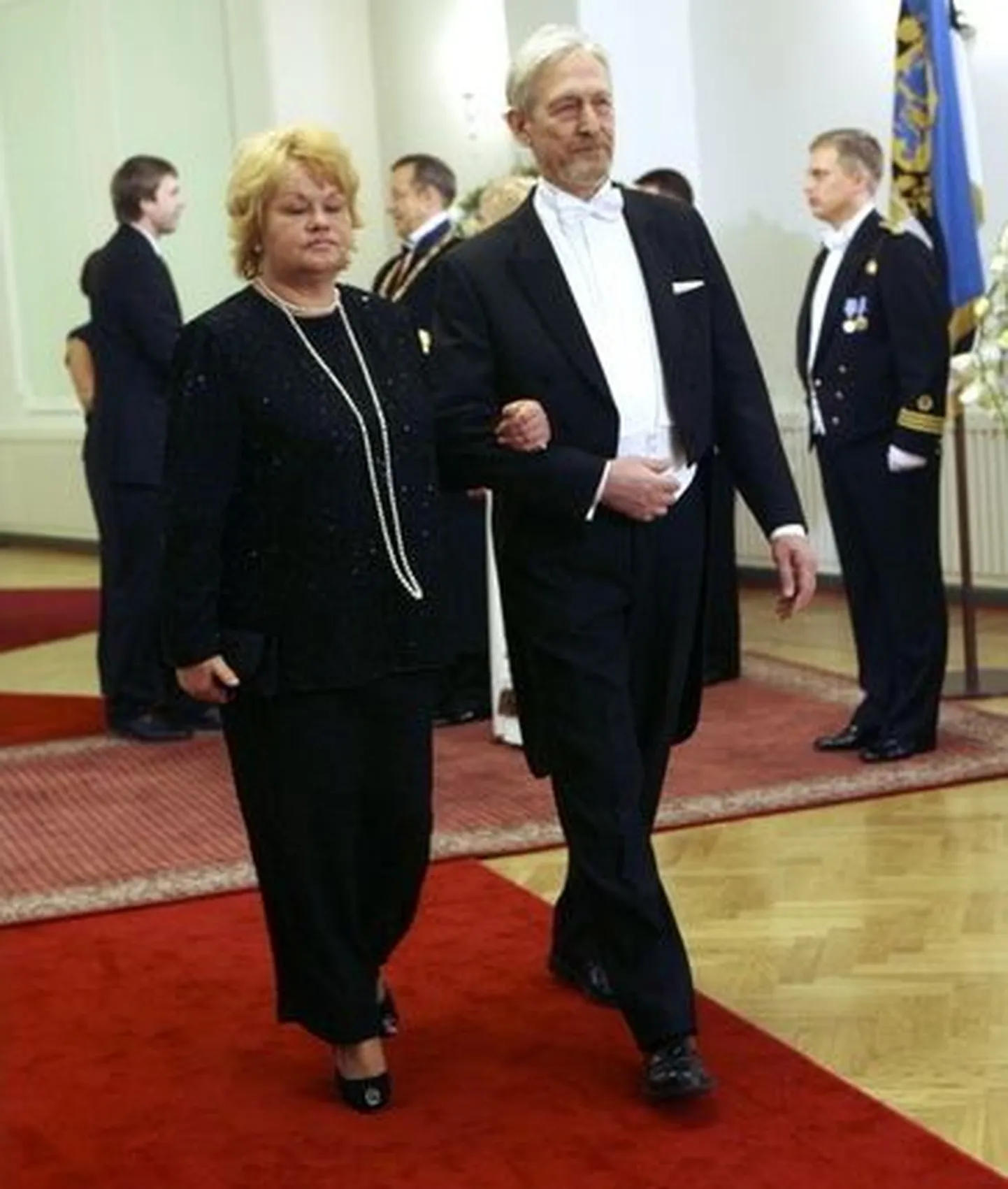 Mary Velmet abikaasa Toomas Velmetiga.