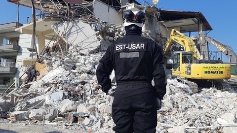 Türgi maavärina tagajärjed raputasid ka eestlastest päästjaid