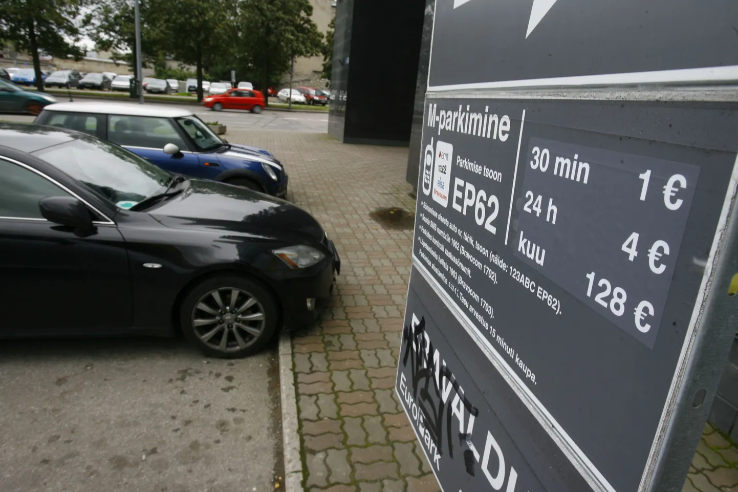 Europargi tasuline parkla