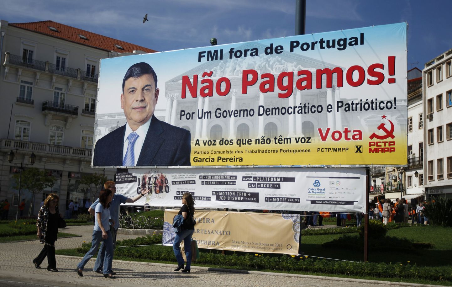 Portugali kommunistliku partei valimisreklaam.
