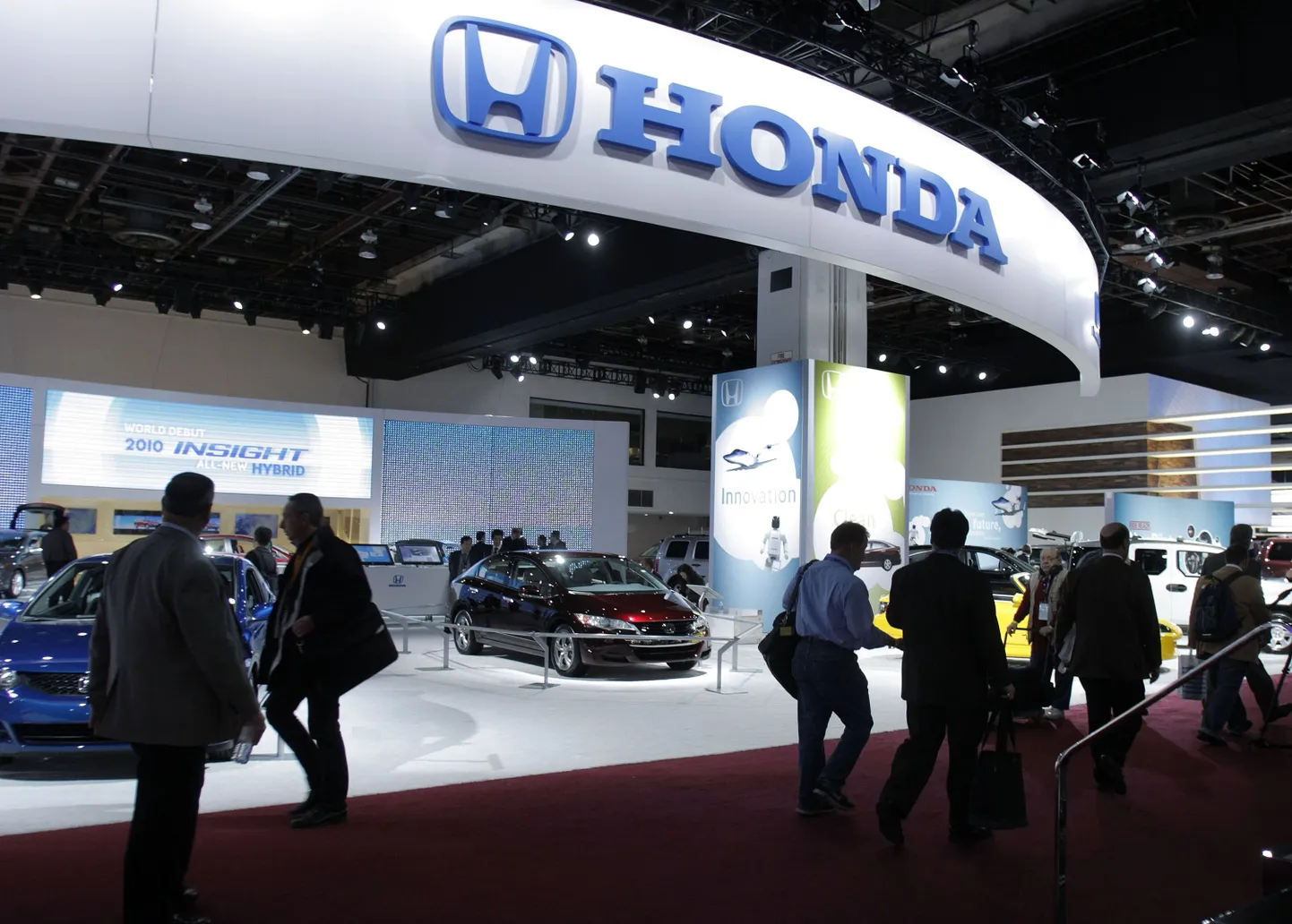 Honda väljapanek Detroidis Cobo Centeris toimunud automessil 12. jaanuaril 2009.