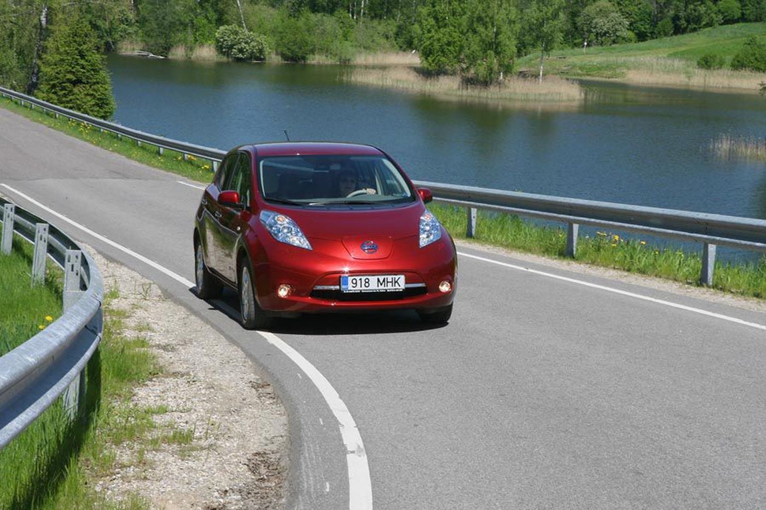Kõige populaarsem elektriauto on Nissan Leaf.