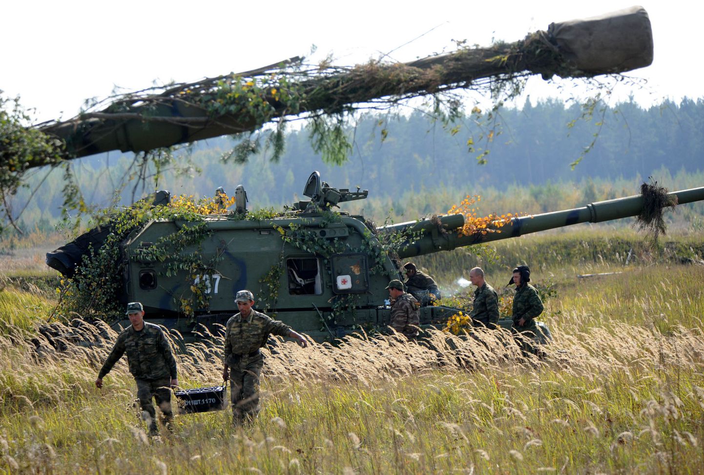 Venemaa sõdurid sõjalistel õppustel Zapad-2009.