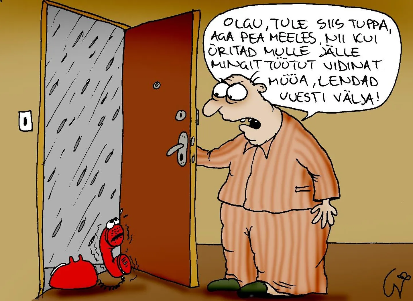 Tüütud telefonimüüjad häirivad inimeste rahu.