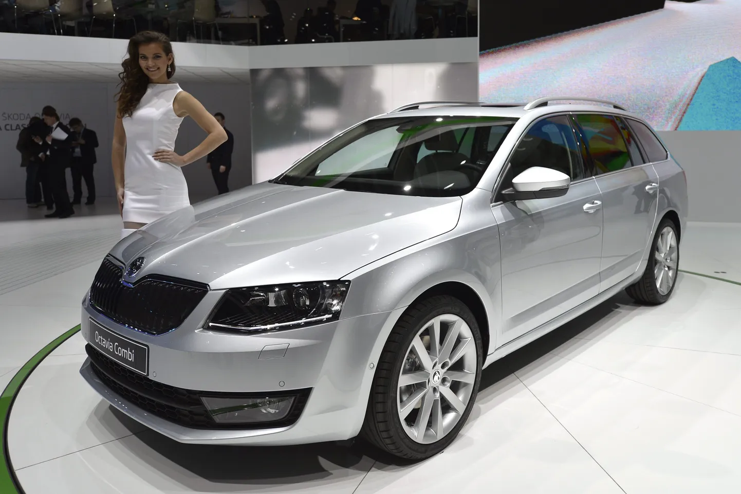 Skoda Octavia Combi. Illustreeriv foto.