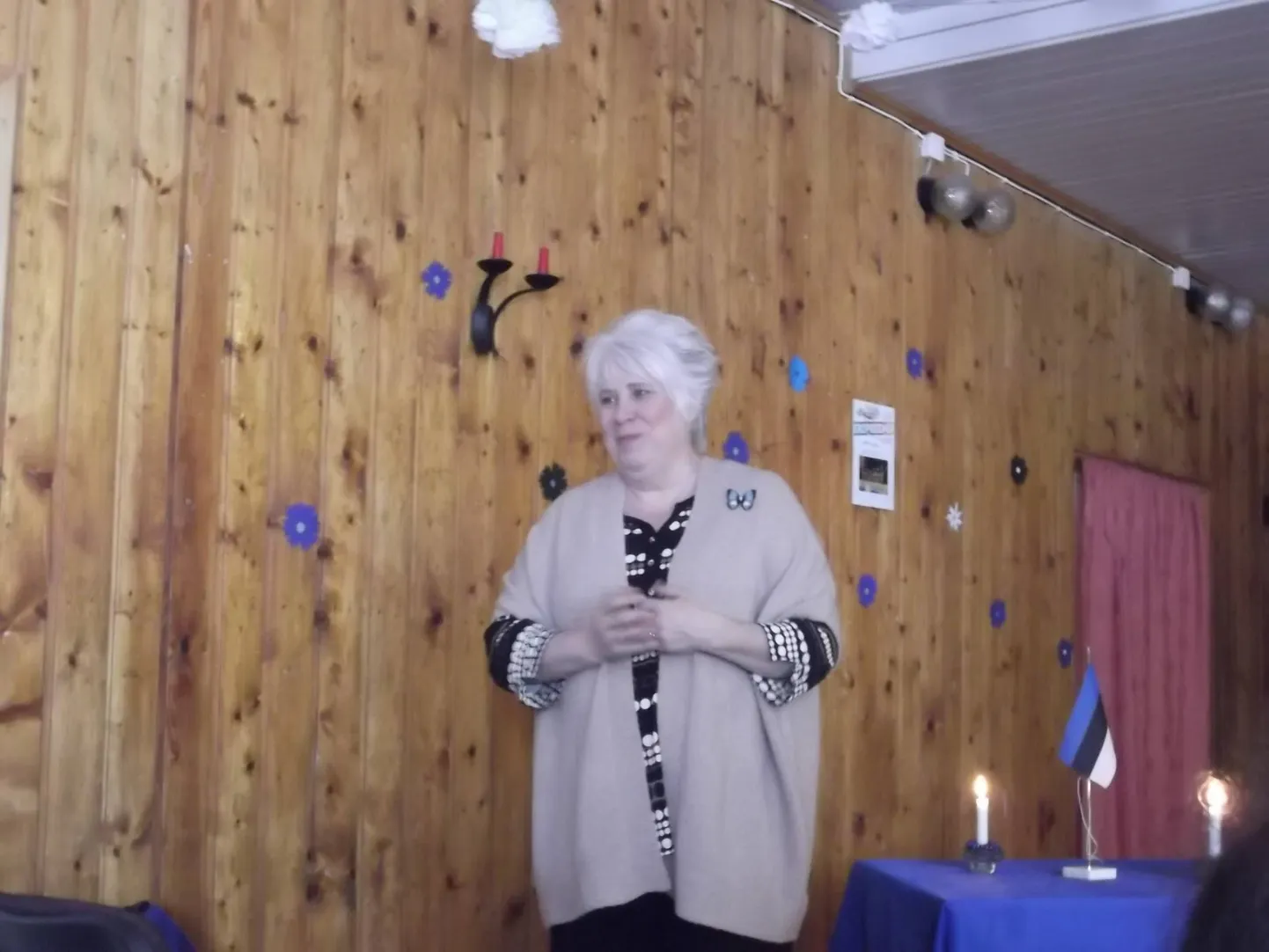 Marina Kaljurand Peetri koolis Järvamaal.