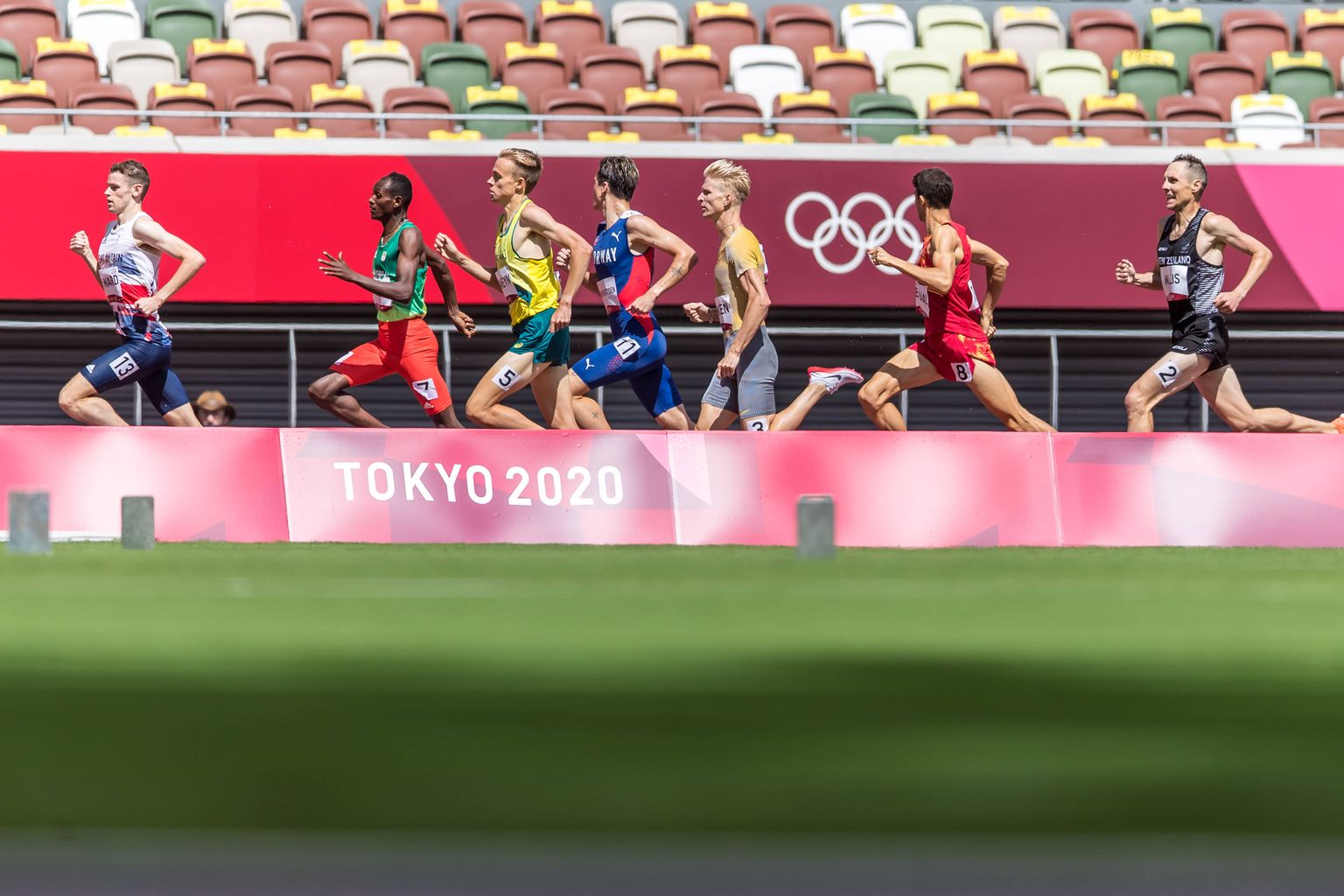 1500 meetri jooksjad Tokyo olümpial. Pilt on illustratiivne.