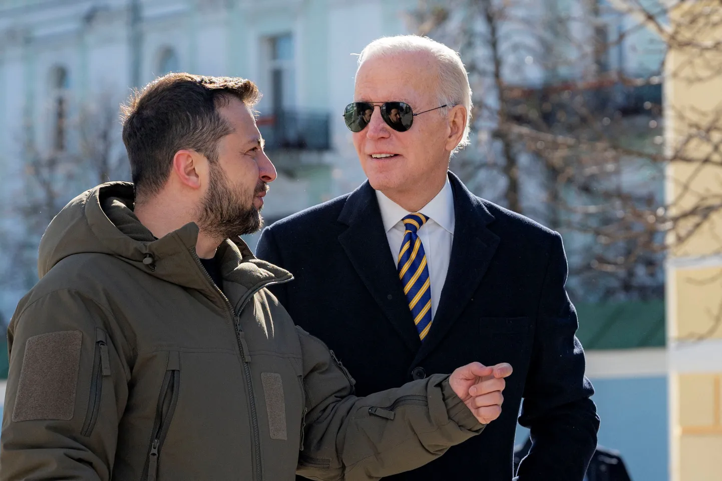 Президенты Украины и США