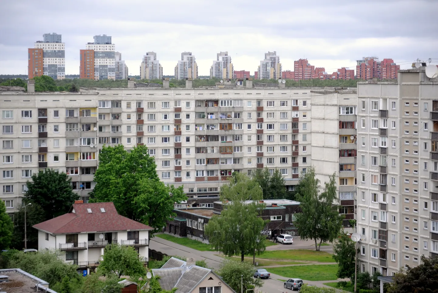 Многоэтажки в Риге. Иллюстративное фото