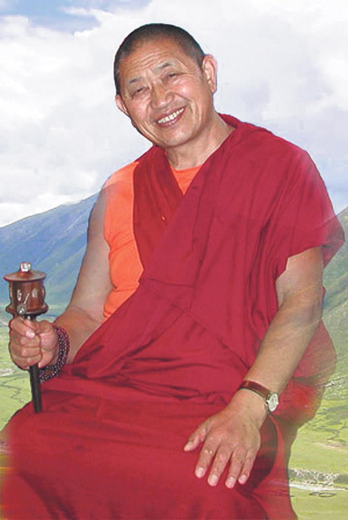 Heatahtlik ja rõõmsameelne laama Garchen Rinpoche on aidanud inimesi erinevatest sõltuvustest vabanemisel.