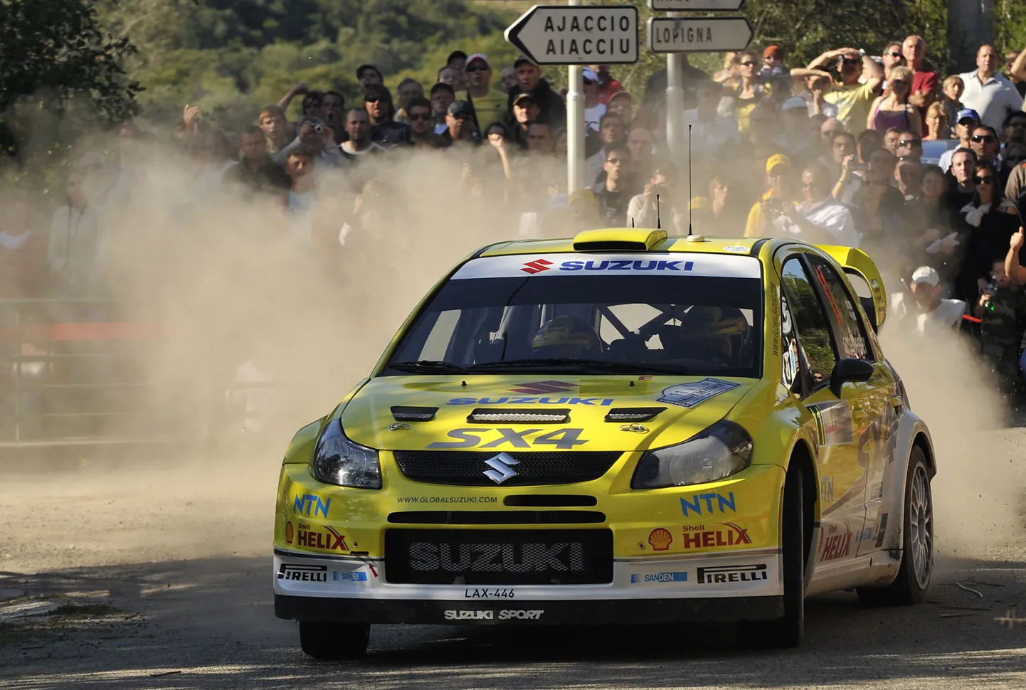 Toni Gardemeister Suzuki roolis.