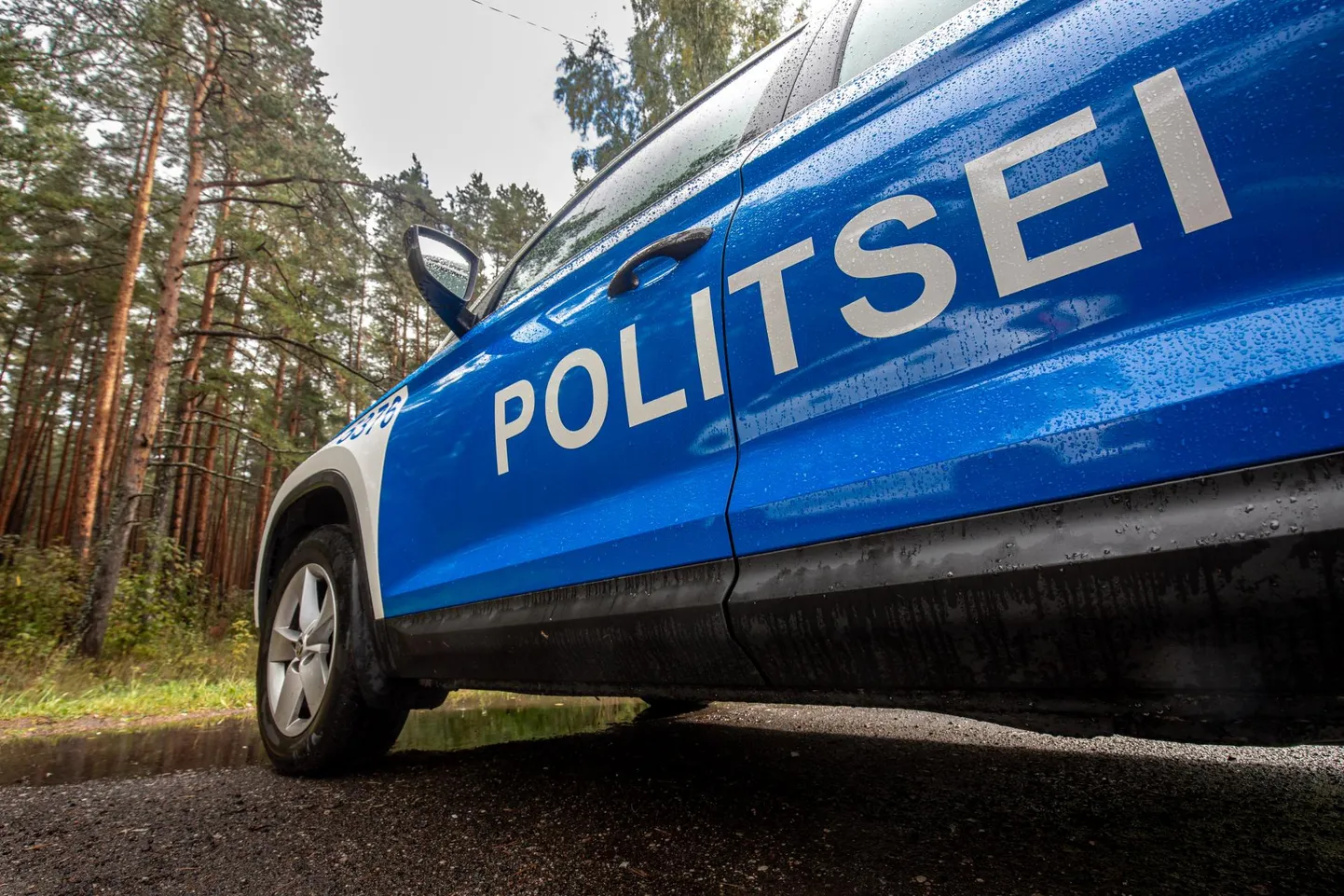 Politseimasin. Pilt on illustratiivne
