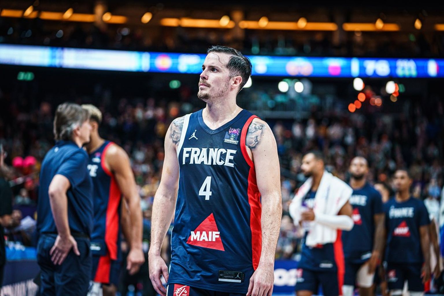 Francijas basketbolists Tomā Ertels