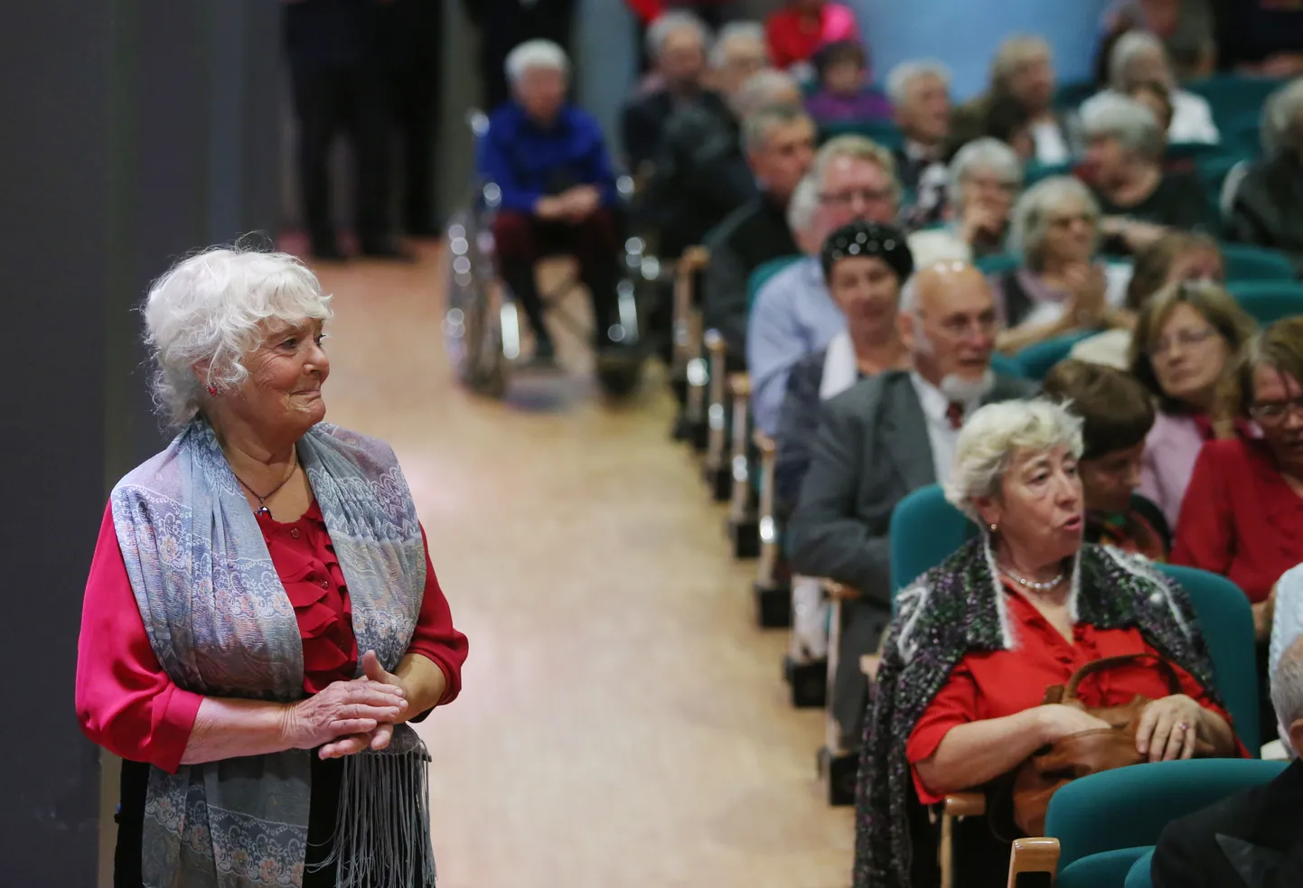 Eakate päeva tähistamine Vanemuise kontserdiamajas 2018. aastal.