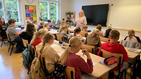 Kaheksa õpetajat vahetasid päevaks kooli