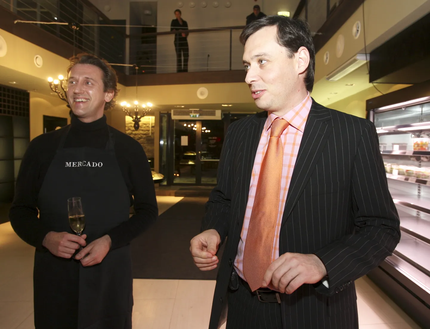 Ekspress Grupi juht Gunnar Kobin (paremal).