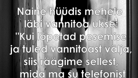 Kui lõpetad pesemise