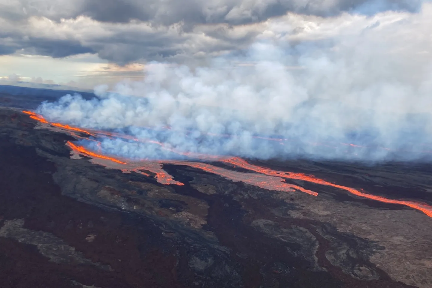 Mauna Loa vulkaan.