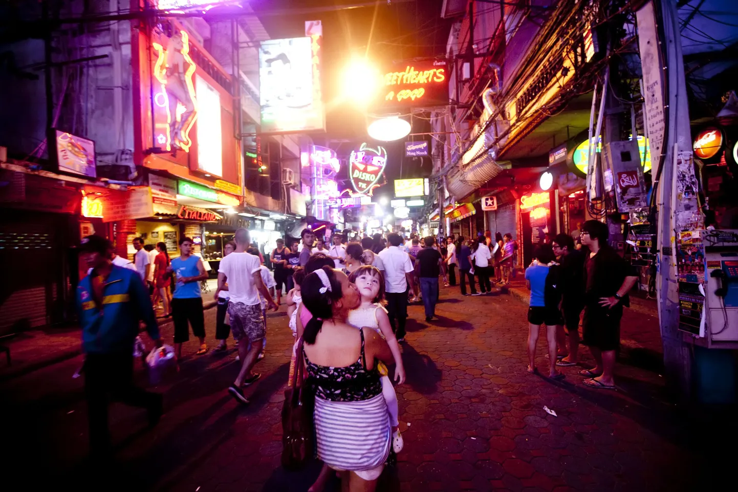 Pattaya tänavamelu.