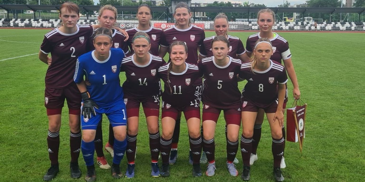Latvijas U-19 izlases futbolistes