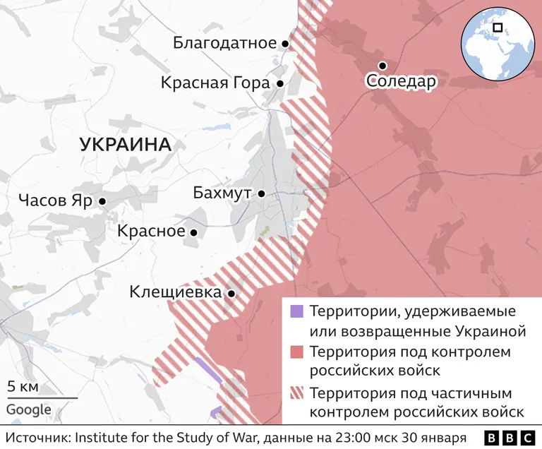 Карта военных действий