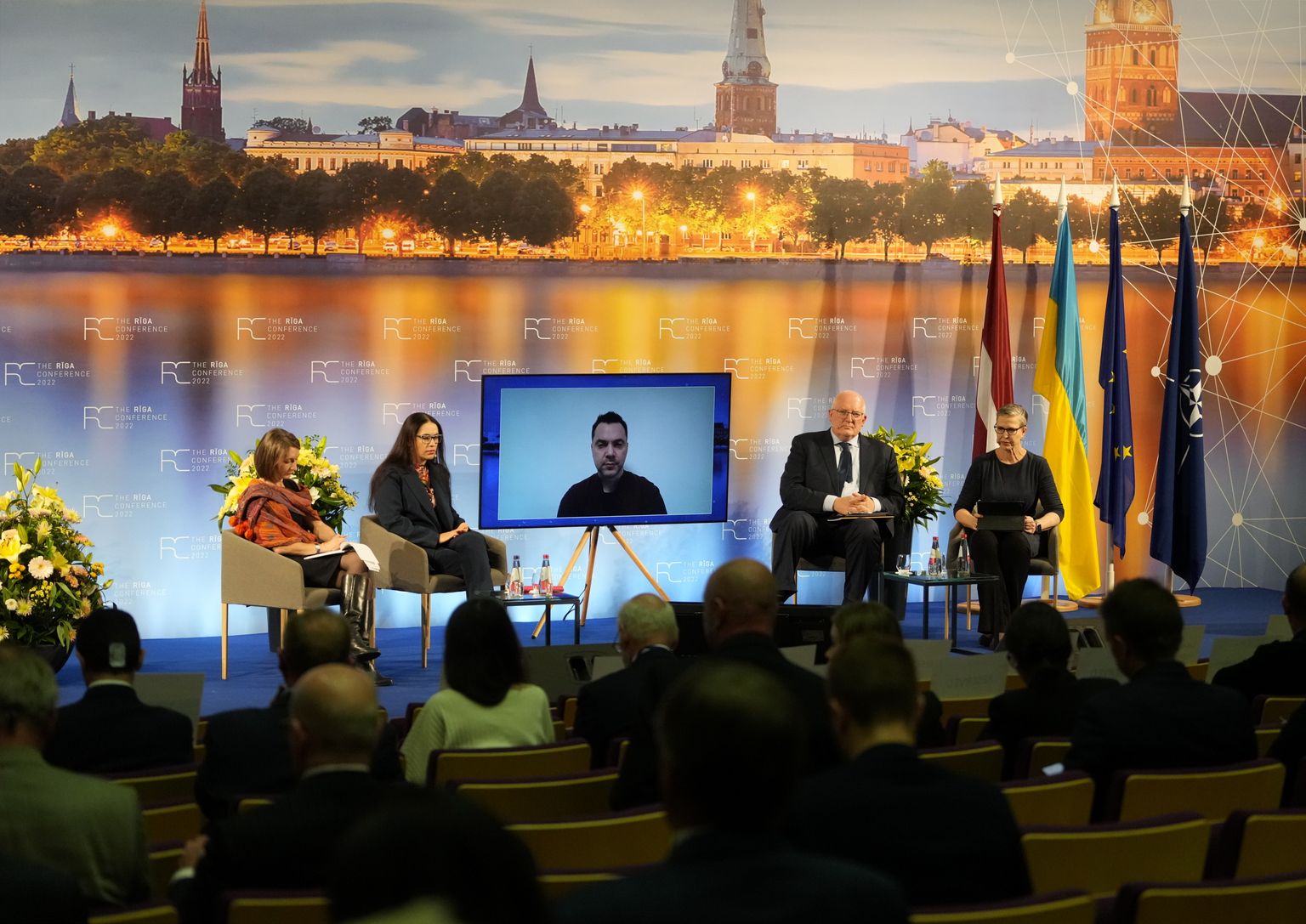 Выступление Алексея Арестовича на панельной дискуссии "Победа Украины перед миром" на ежегодном форуме по безопасности и внешней политике "Рижская конференция"