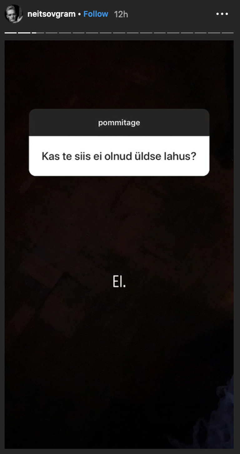Muusik Paul Neitsov vastas Instagramis fännide küsimustele.