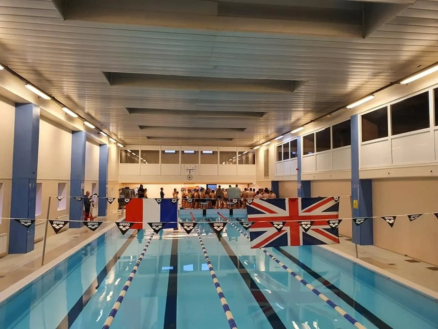 Briti-Prantsuse maavõistlus ujumises.