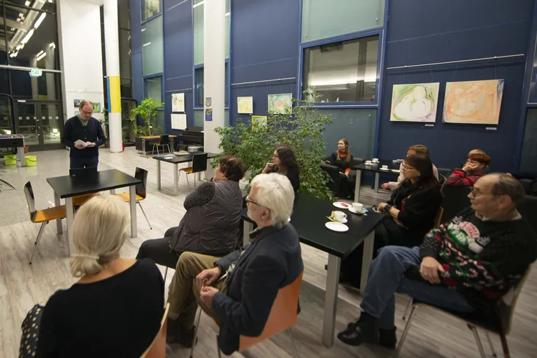 Näituse avamismelu, räägib Tõnu Kõrvits.