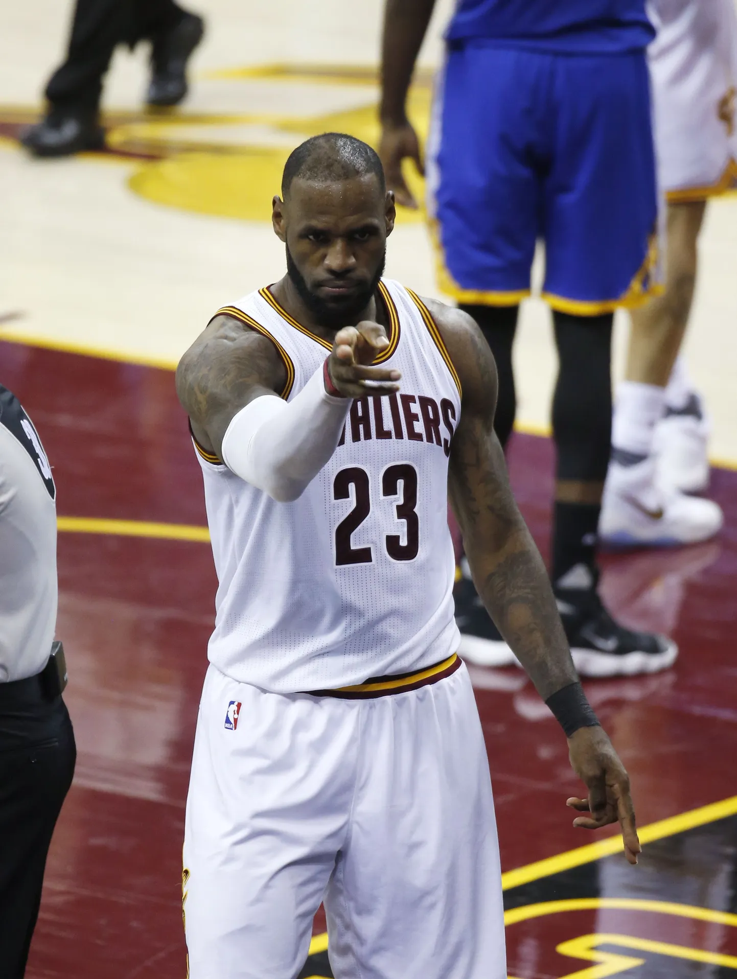 LeBron James tüüris Cleveland Cavaliersi võiduni.