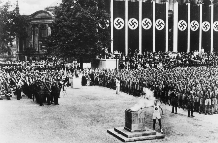 1936. aasta Berliini olümpiamängude tule süütamine