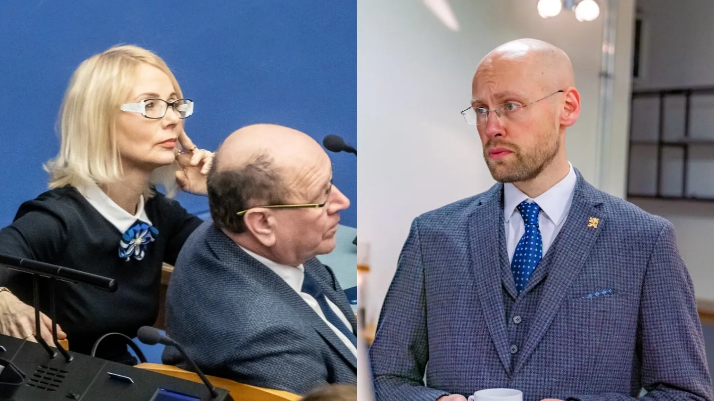 Helle-Moonika Helme sai Varro Vooglaiu kriitika peale pahaseks.