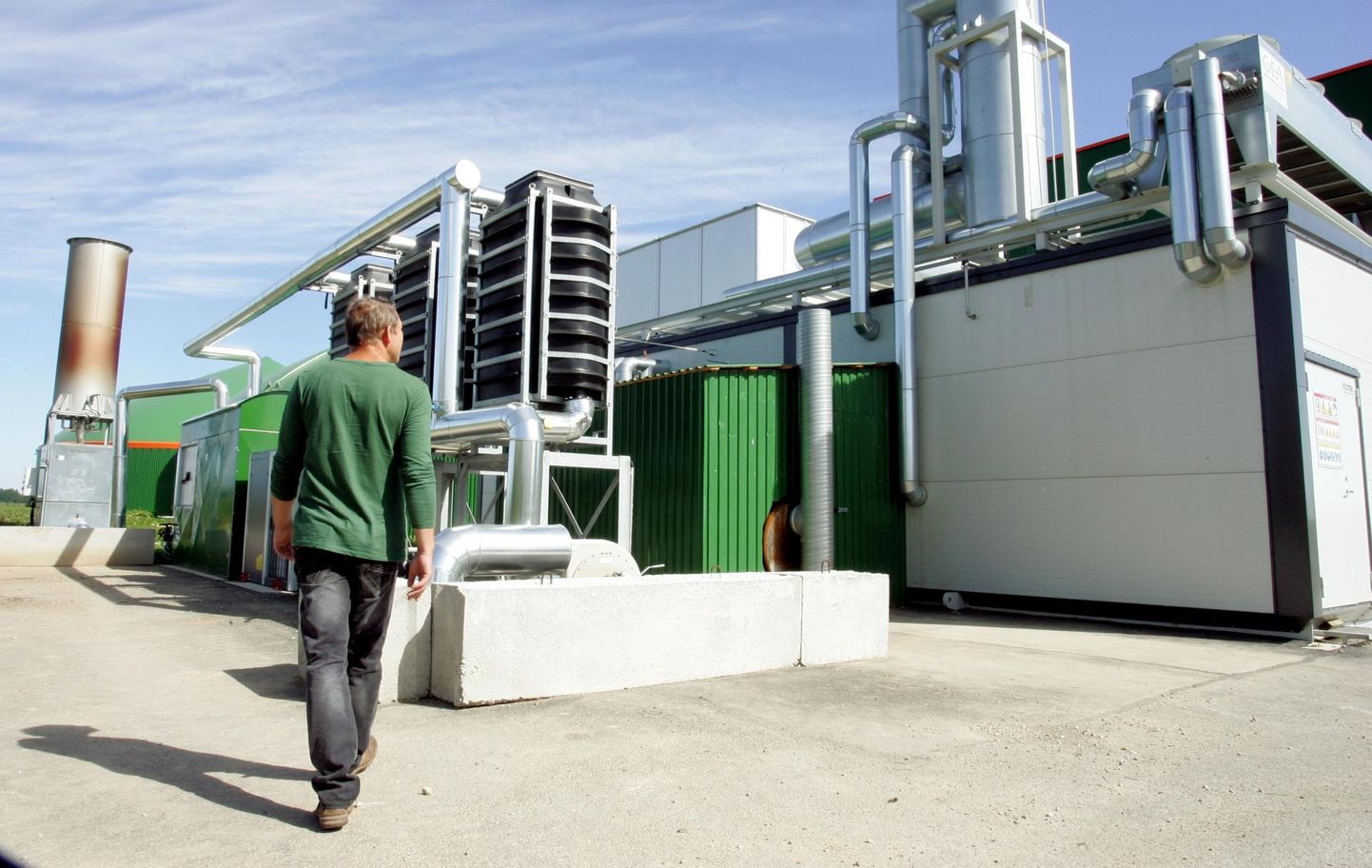 Vinni biogaasijaam töötab 2013. aasta suvest.