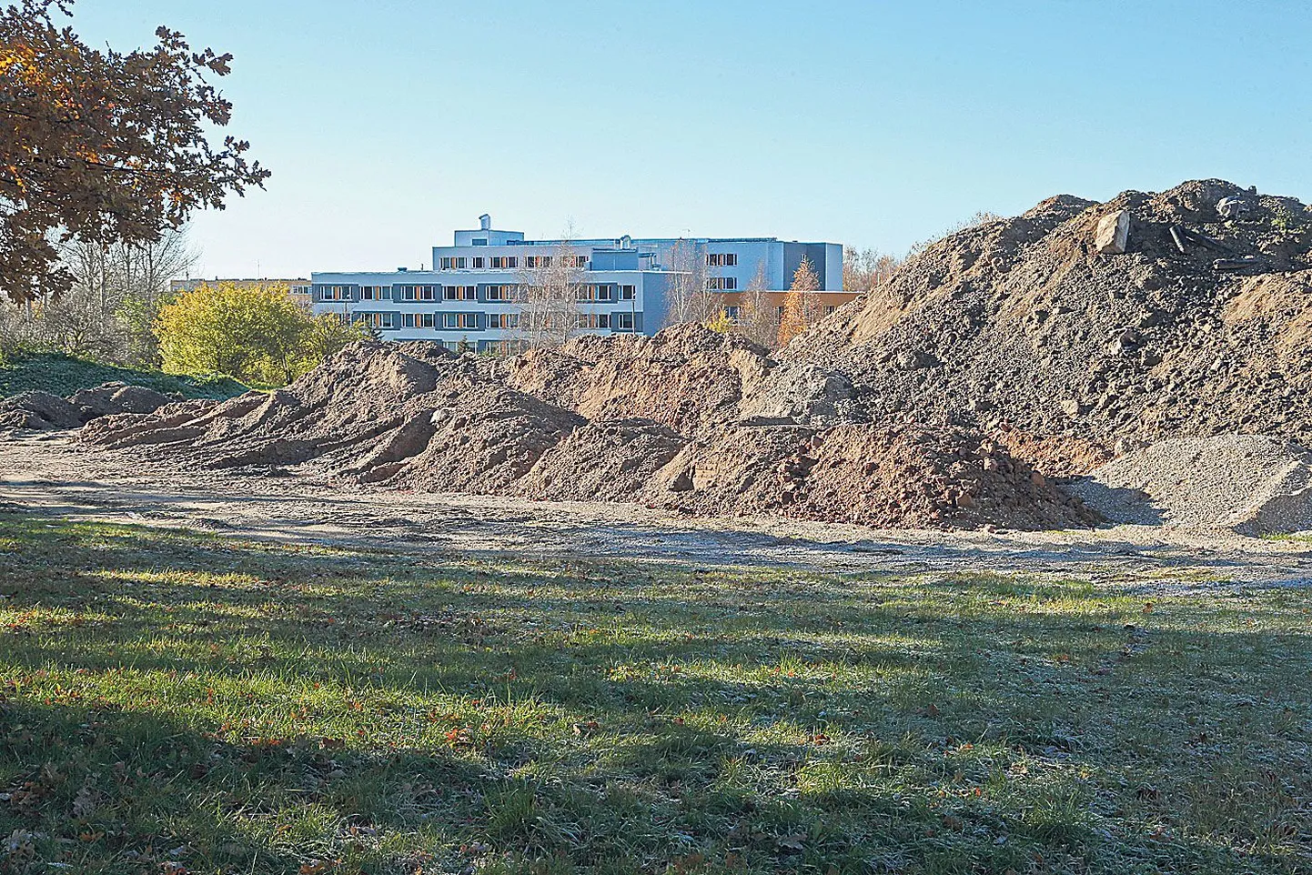 Annelinna kunstmuruväljaku rajamisel välja kaevatav pinnas on kavas kasutada kõrvale ajutise spordipargi rajamiseks, kus on BMXi rada, suusa- ja jooksurajad ning kelgunõlvad.