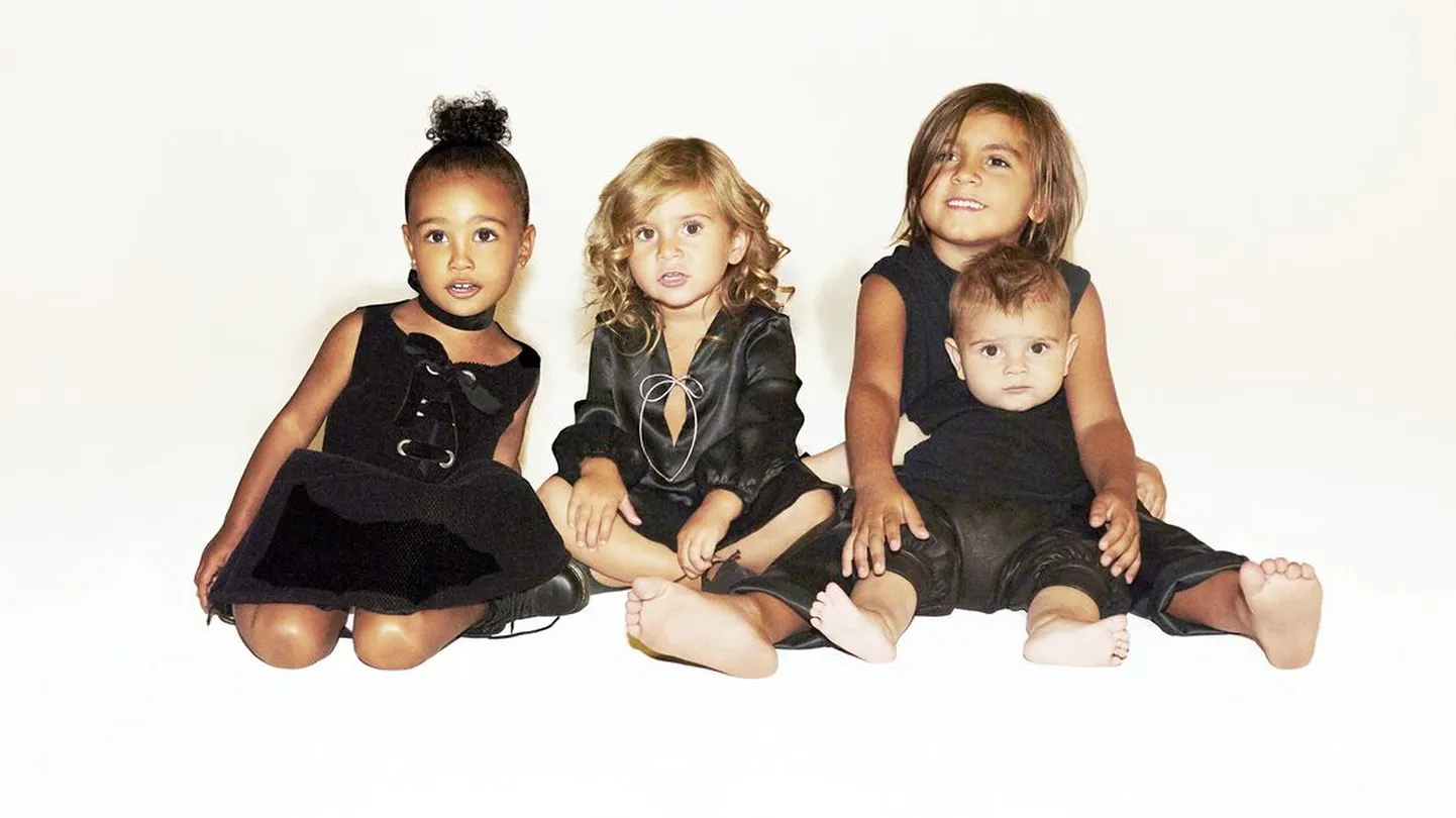 North West, Penelope, Mason ja Reign Disick