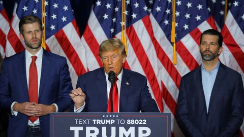 Trumpi kaevandustehing Kasahstaniga hakkab täitma tema poegade kaugast