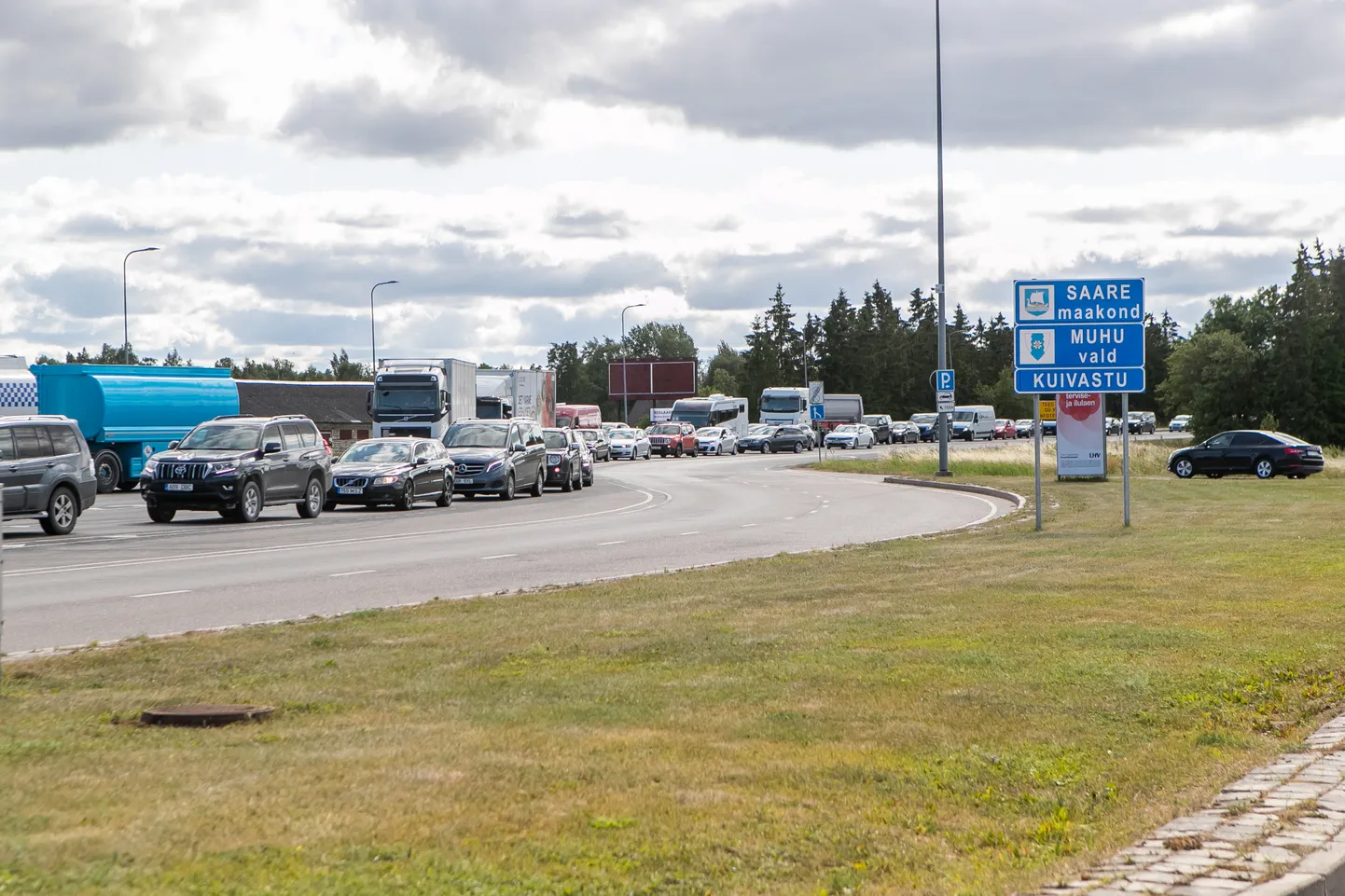 SABA KUIVASTUS: Kui üle Suure väina viiks sild, võib järjekord tekkida näiteks suure tormiga.