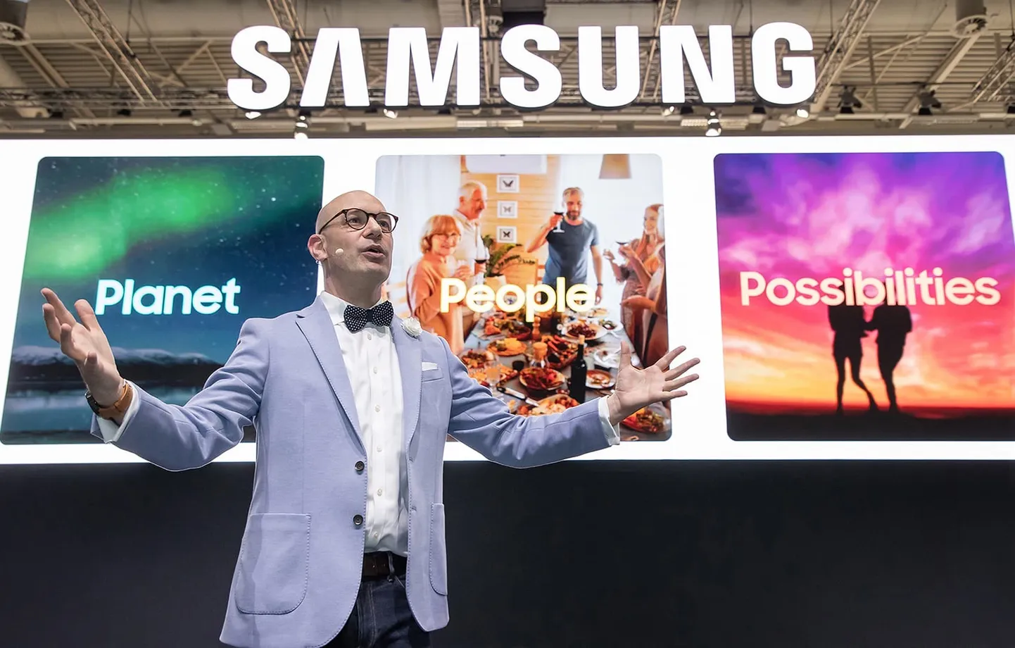 Samsungi esitlus IFA 2023 tehnika messil Berliinis.