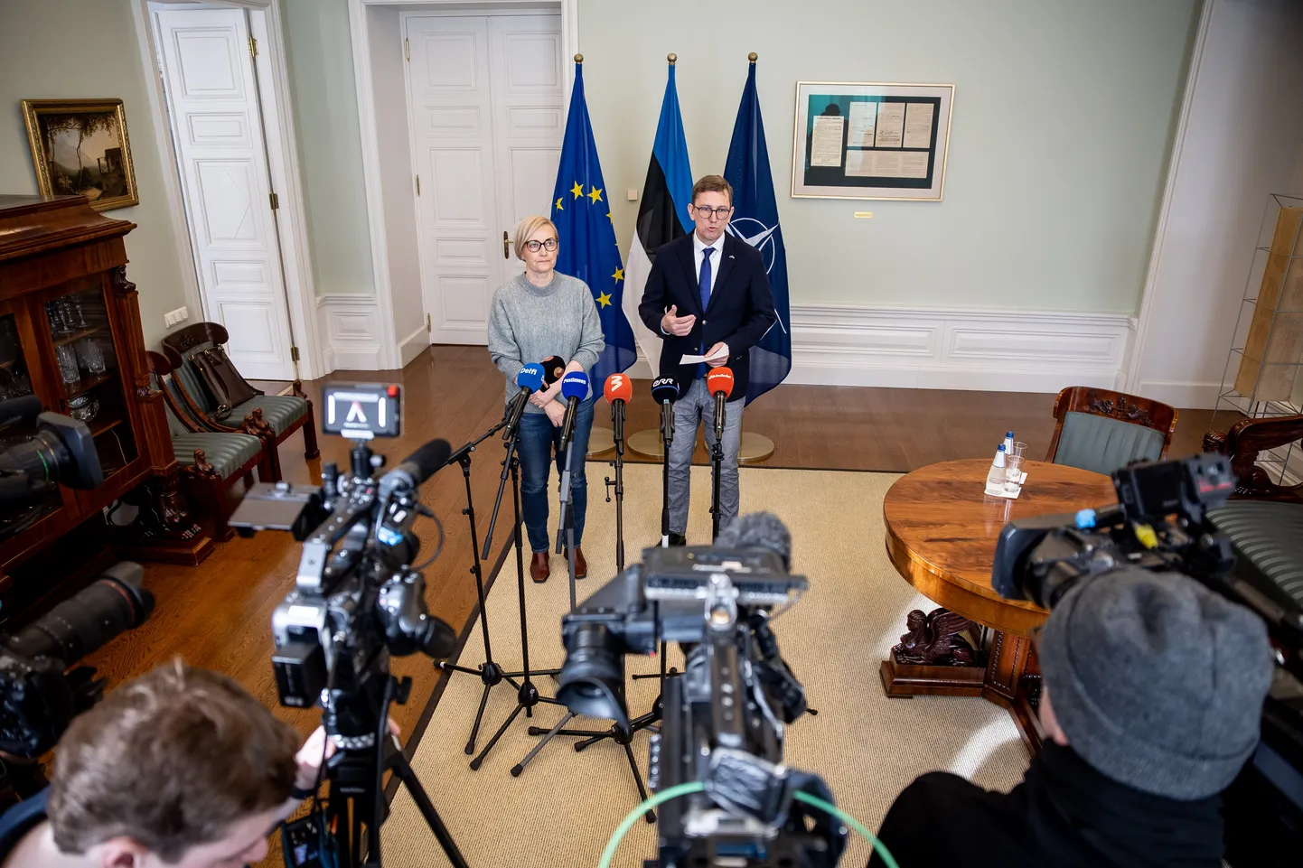 Reformierakonna ja Eesti 200 koalitsioonikõnelused.