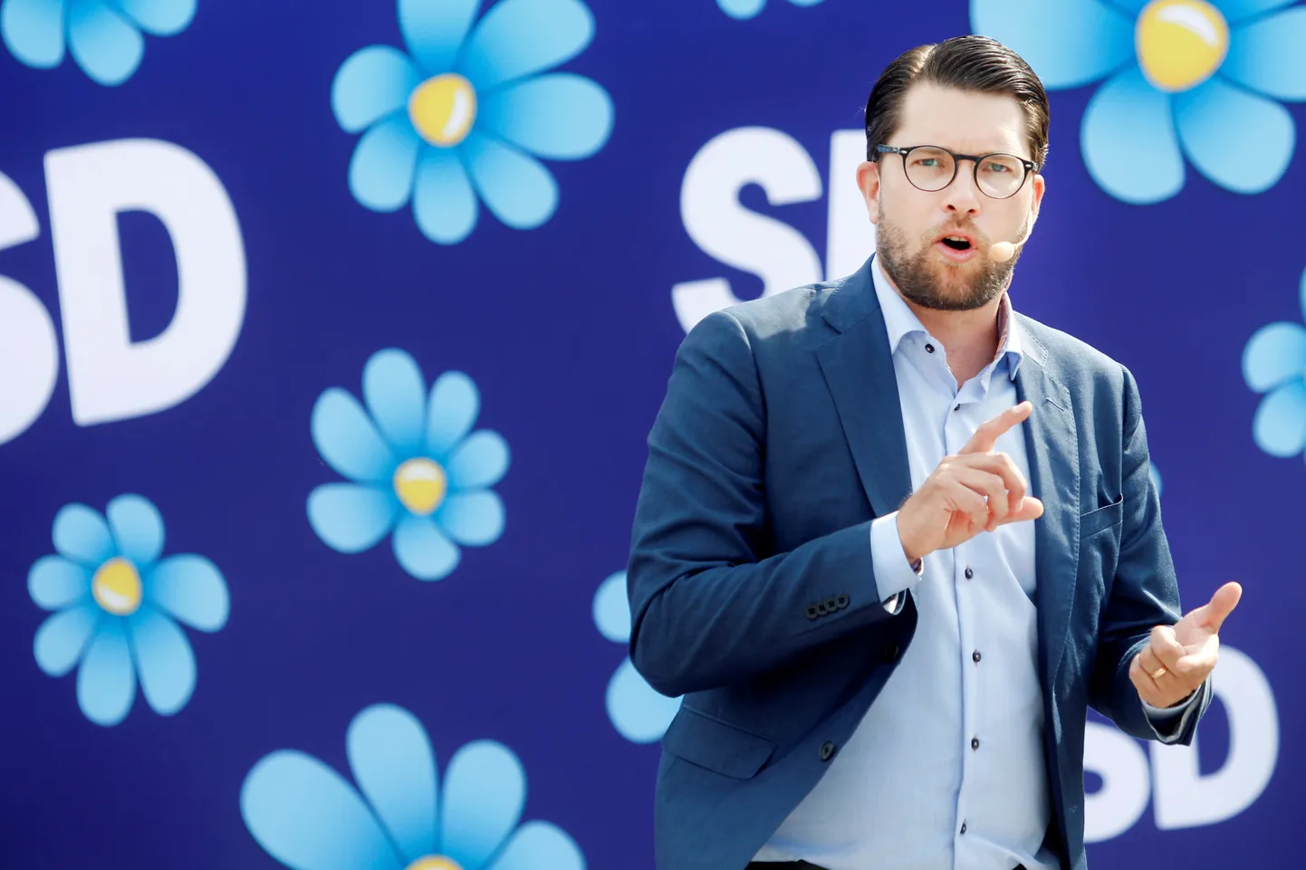 Rootsi demokraatide juht Jimmie Åkesson.