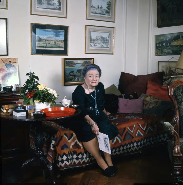 Paruness Budberg. Portreefoto autor Allan Warren