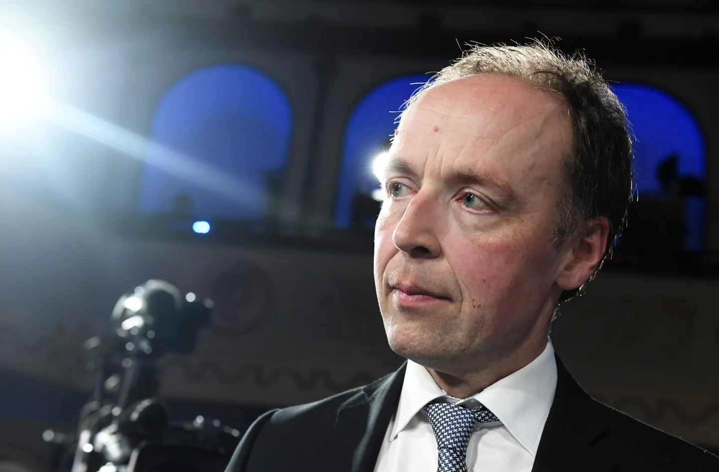Põlissoomlaste erakonna esimees Jussi Halla-Aho.