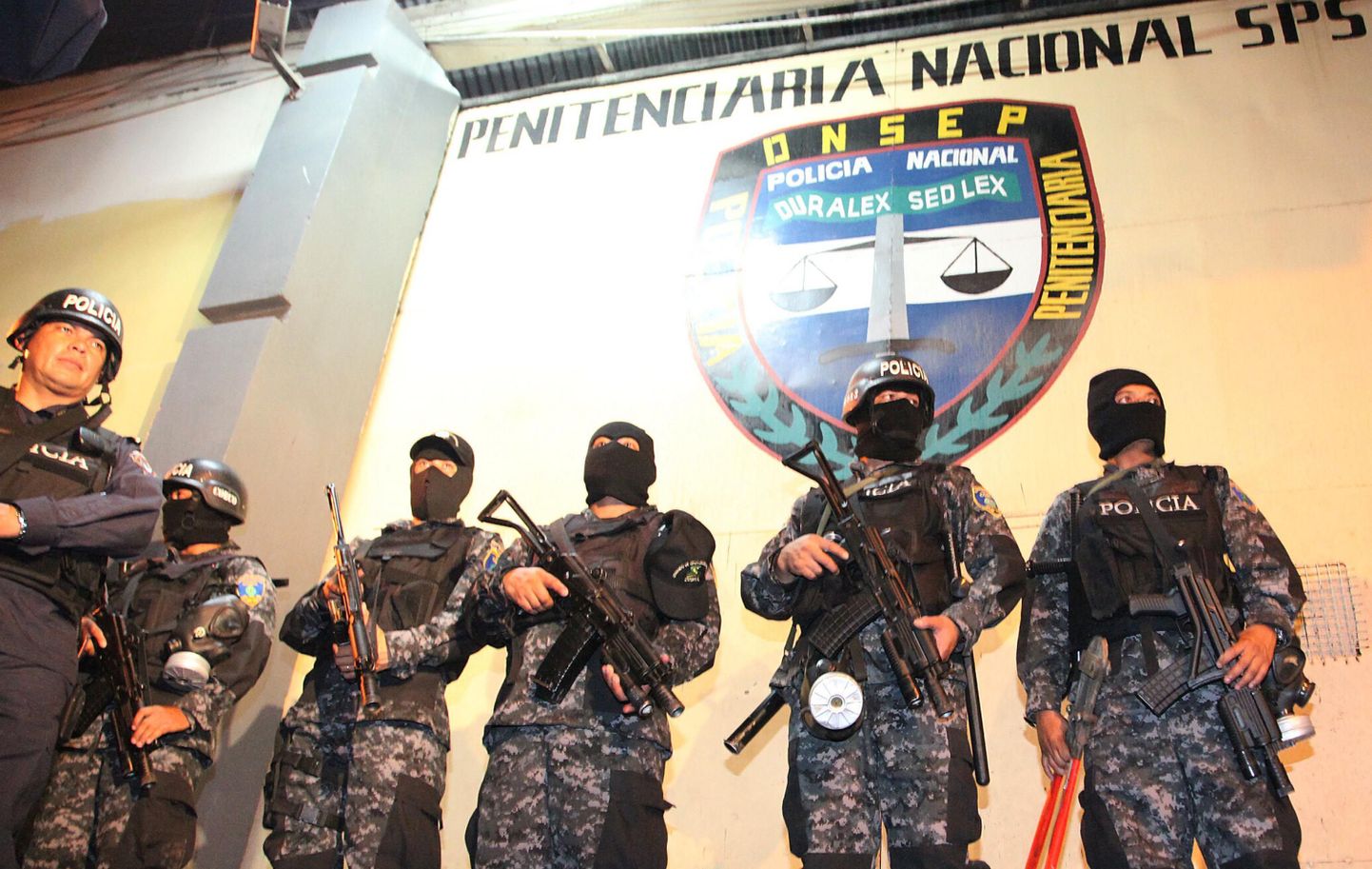 Hondurase politseinikud.