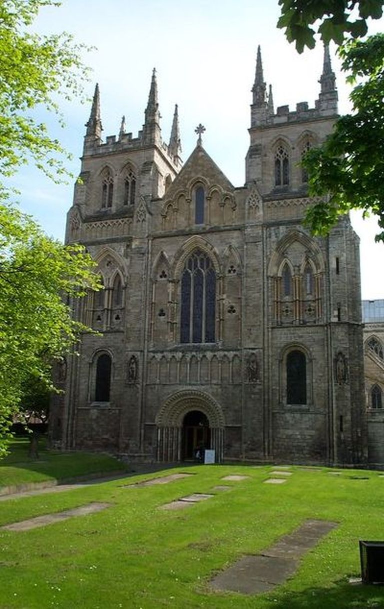 Suurbritannia Põhja-Yorkshire'i Selby Abbey kirik