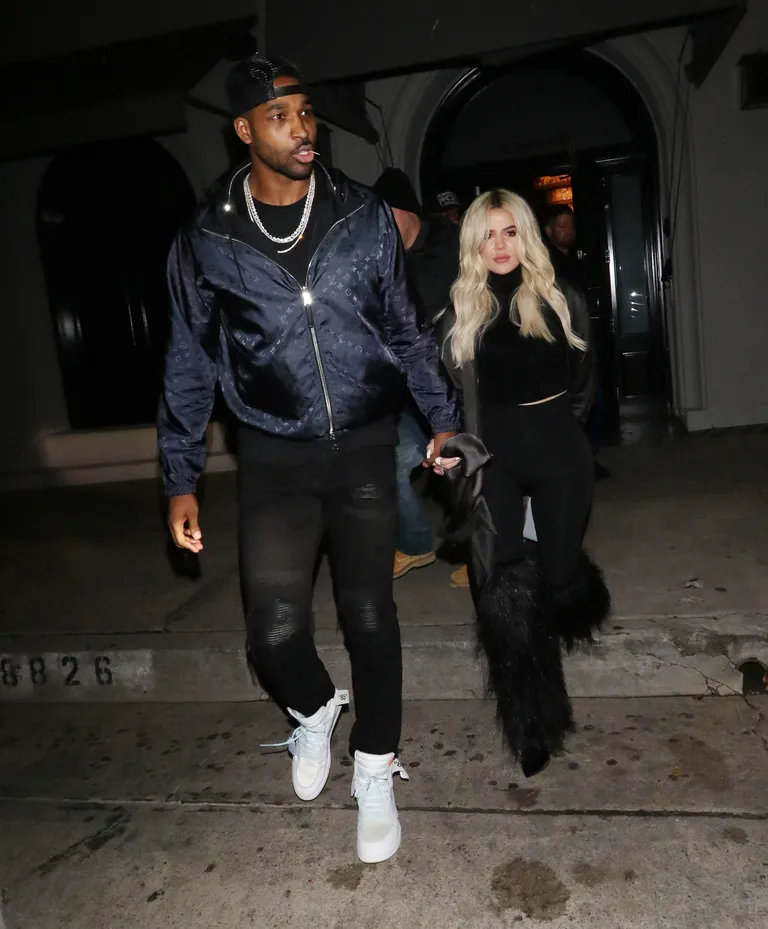 Khloe Kardashian ja Tristan Thompson.