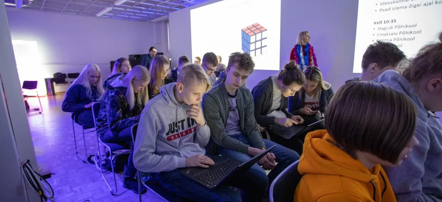 KüberPuuringu võistlus Mektorys 2019. aastal.