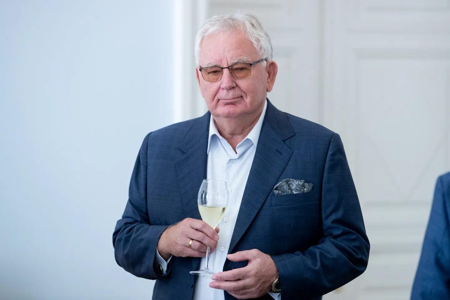 Tiit Vähi peaministrite kohtumisel.