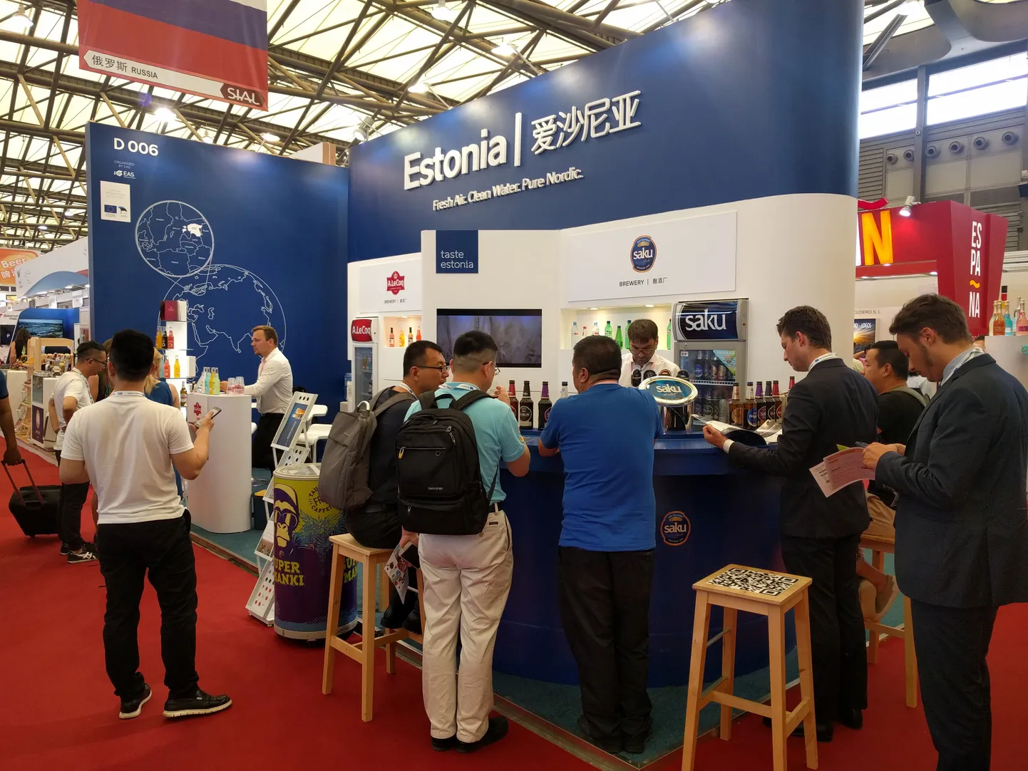 Eesti stend Shanghai messil